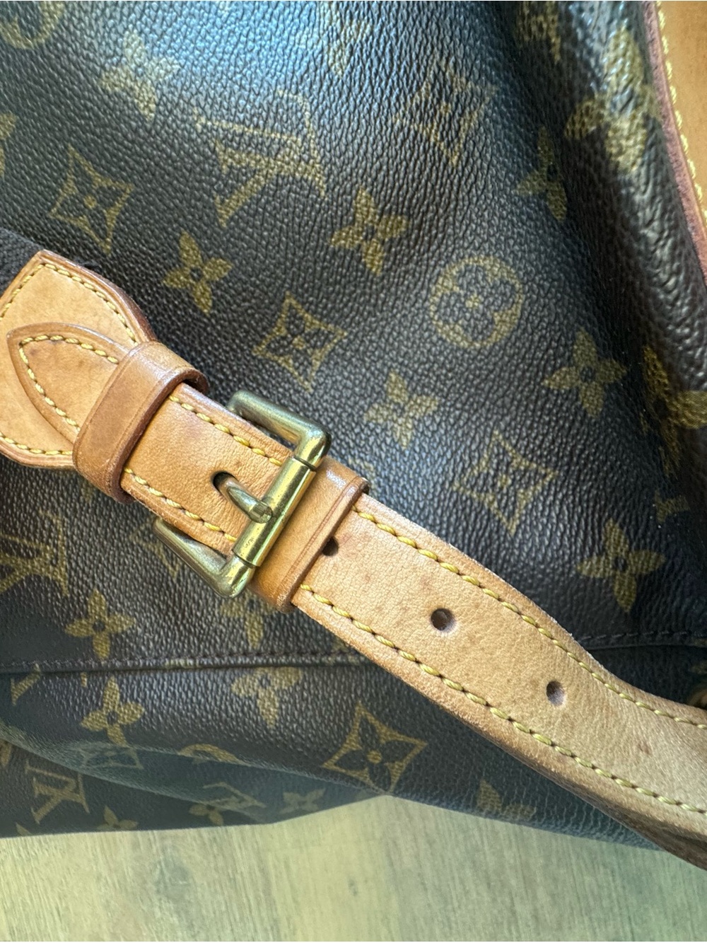 Vintage Louis Vuitton Monogram Montsouris GM Backpack-Auth. LV Drawstring- COA - Picture 16 of 16